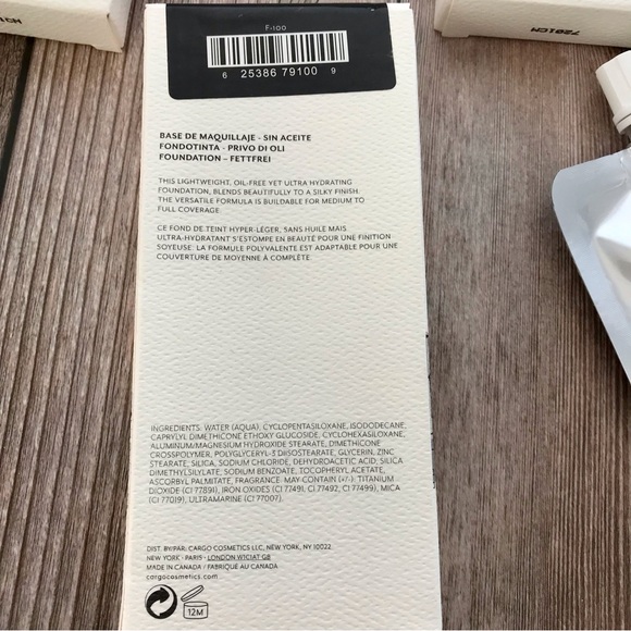 🆕5 Boxes CARGO Oil Free Foundation - Picture 4 of 8